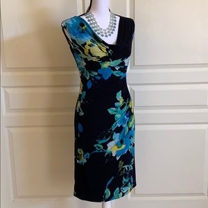 Ralph Lauren Cowlneck Sleeveless Dress